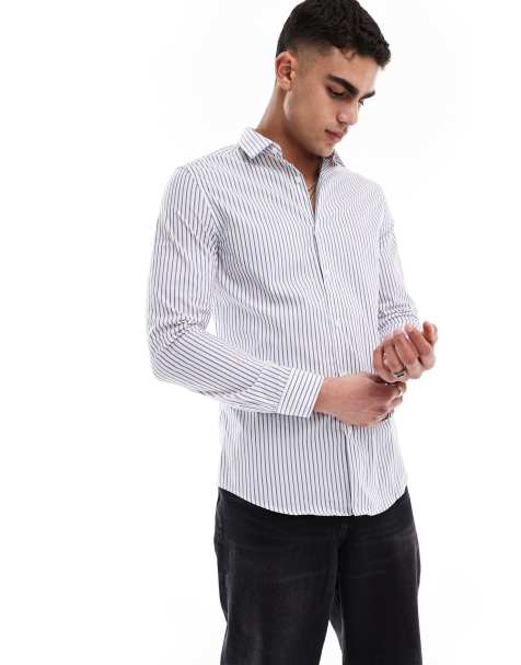 Chemise rayée discount