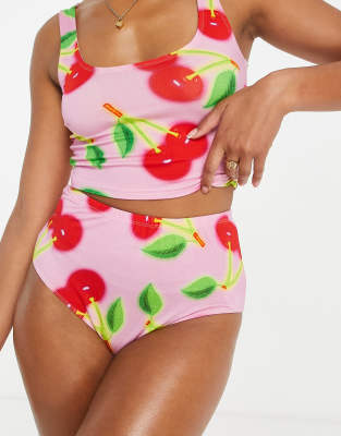 vest and knicker pyjama set