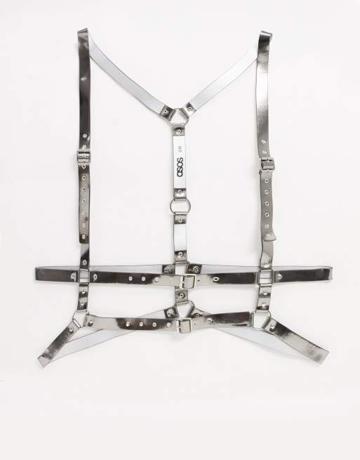 Chain Body Harness Stainless Steel Chest Harness , Metal Dream