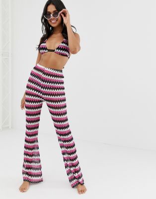 beach flare pants