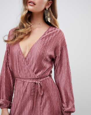 robe maxi plissée