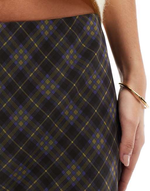 Plaid pencil skirt asos best sale