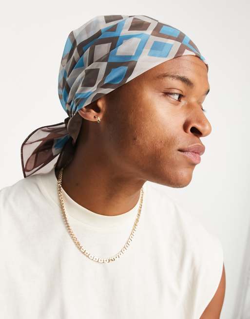 Chiffon store head wrap