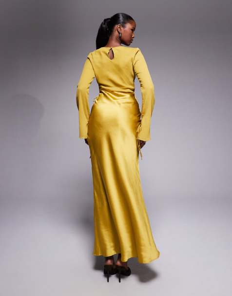 Wrap Satin Dresses | Shop at ASOS
