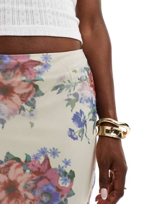 Floral skirt asos best sale
