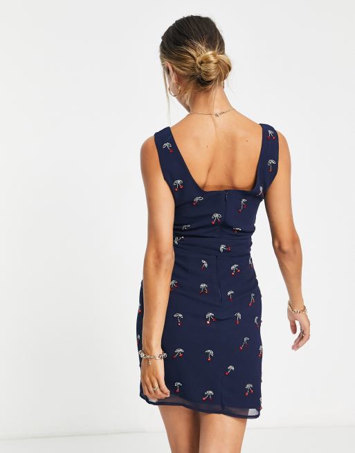 Asos cherry dress sale