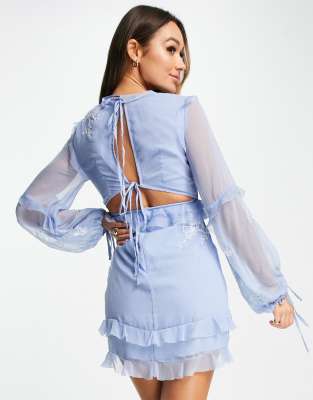 asos chiffon