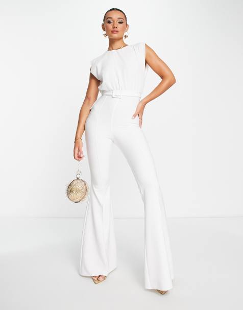 White romper sale pants