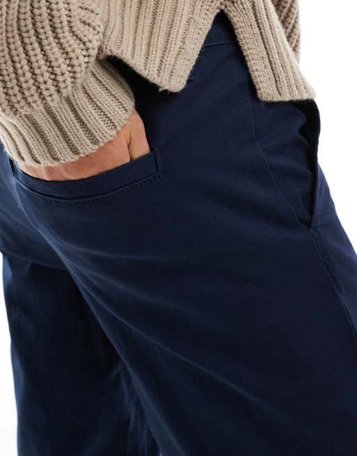 ASOS DESIGN - Chino affusolati blu navy, 5 di 5
