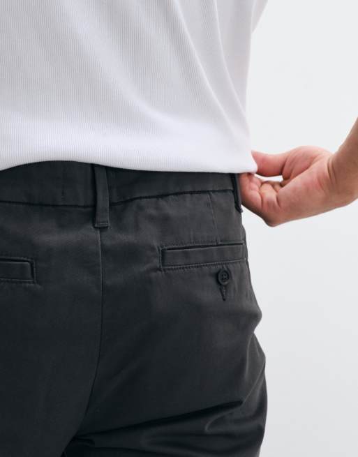 ASOS DESIGN - Chino affusolati grigi, 5 di 5
