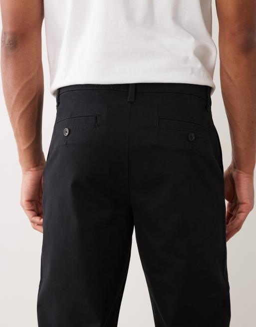 ASOS DESIGN - Chino affusolati neri, 5 di 6