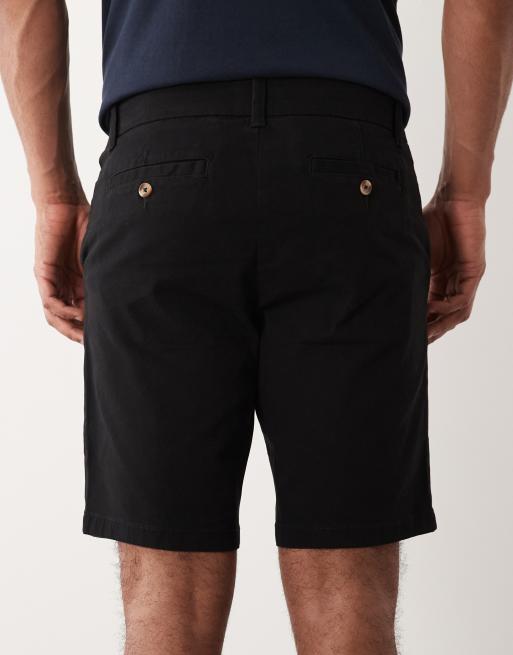 ASOS DESIGN - Chino corti slim neri, 5 di 5