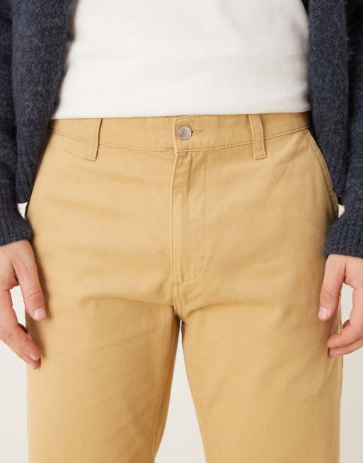 ASOS DESIGN - Chino dritti beige, 4 di 5