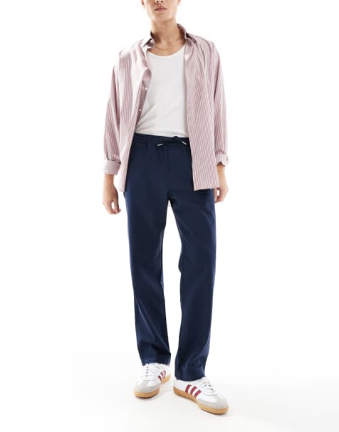 ASOS DESIGN - Chino dritti blu navy - view 1