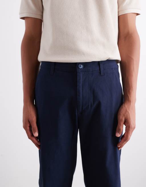 ASOS DESIGN - Chino dritti blu navy, 5 di 5