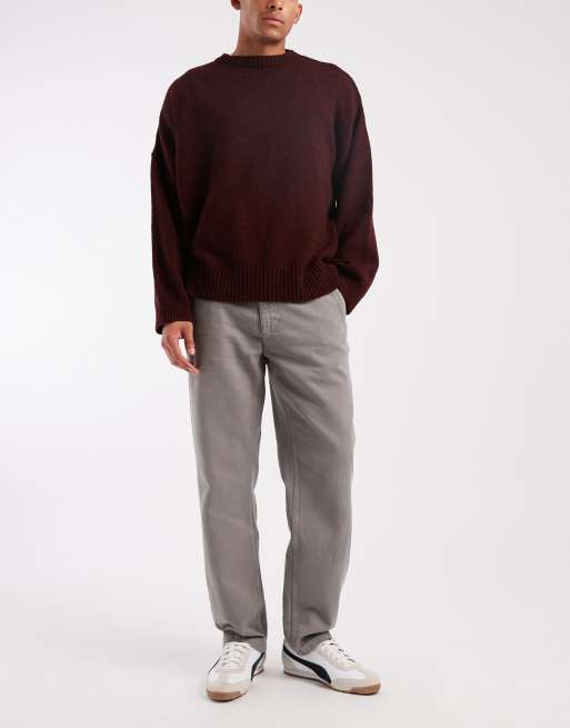 ASOS DESIGN - Chino dritti grigi, 2 di 5