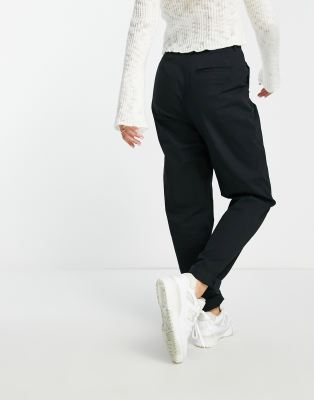 asos design chino pants in black