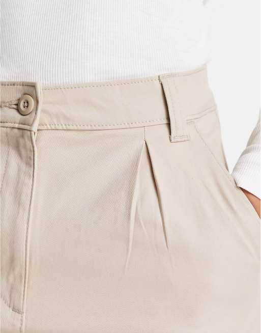 ASOS DESIGN chino pants in stone, 3 of 4
