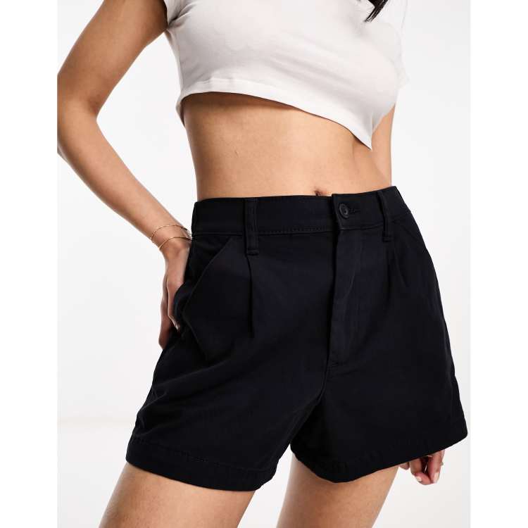 Black chino 2024 shorts womens