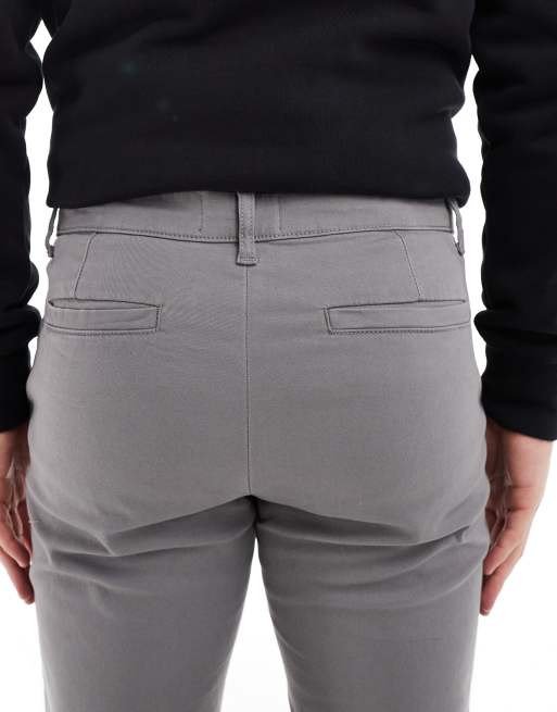 ASOS DESIGN - Chino skinny antracite , 4 di 5