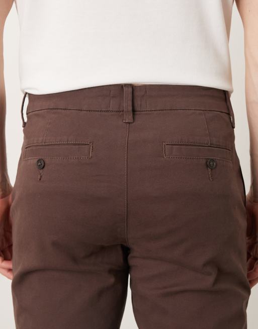 ASOS DESIGN - Chino skinny marroni, 5 di 5