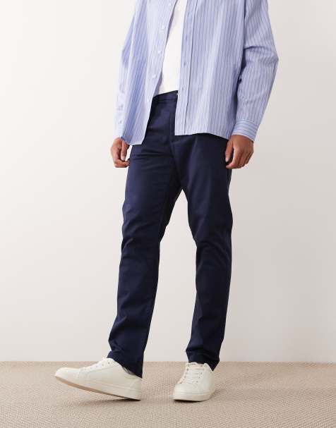 ASOS DESIGN - Chino slim blu navy - view 1