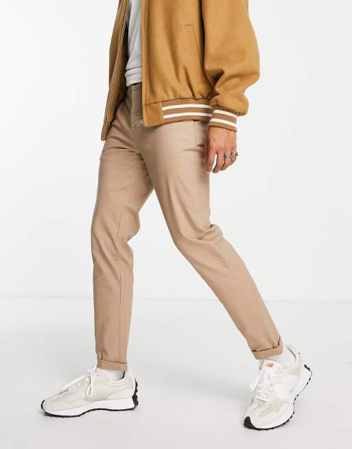 ASOS DESIGN - Chino slim grigio pietra, 3 di 4