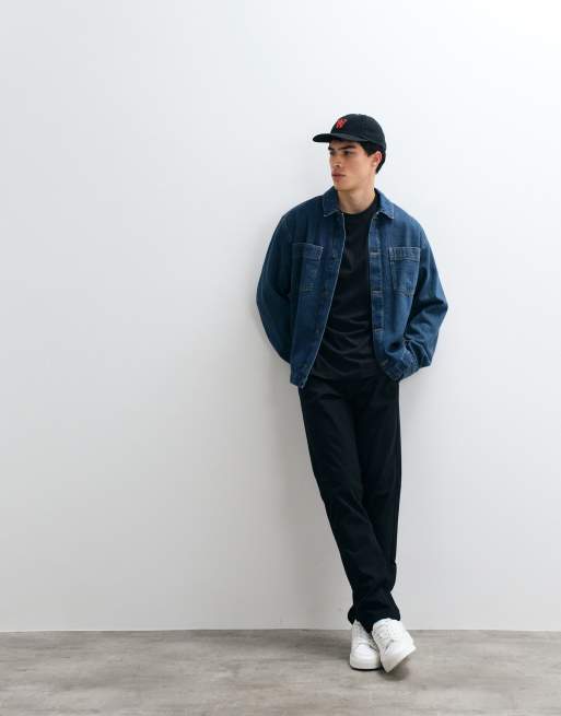 ASOS DESIGN - Chino slim neri, 3 di 5