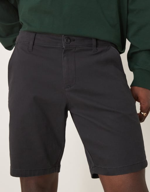 ASOS DESIGN - Chino slim taglio classico neri, 3 di 5
