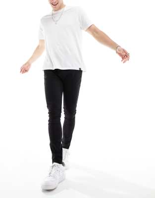 ASOS DESIGN spray on chinos in black - ASOS Price Checker