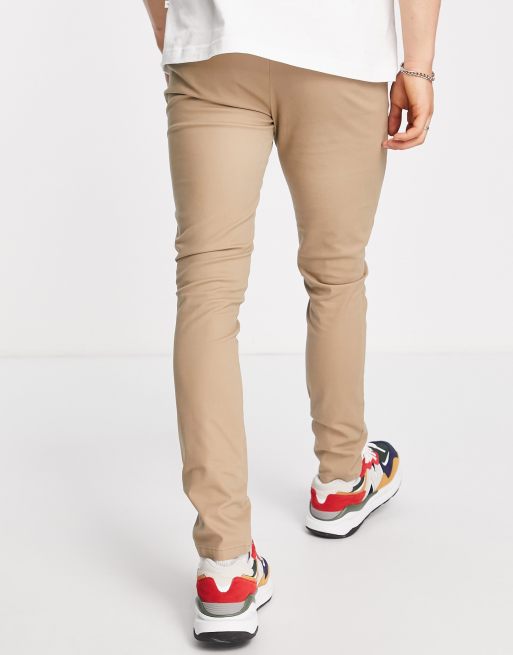 ASOS DESIGN - Chino super skinny grigio pietra, 2 di 4