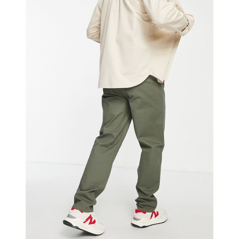 Pantaloni e chino Chino DESIGN - Chinos comodi verde slavato