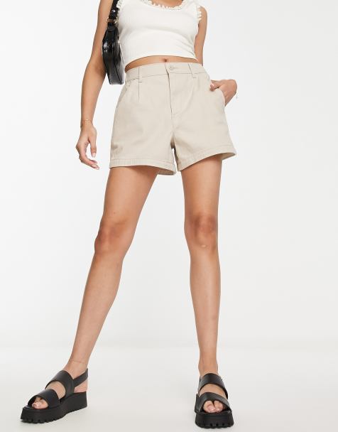 ASOS DESIGN – Chinoshorts in Stone - view 1