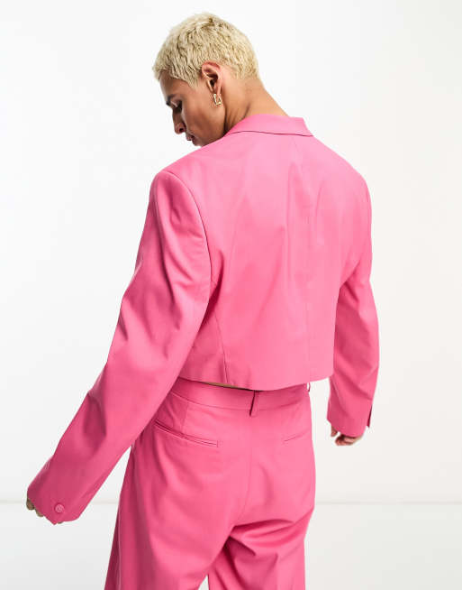 ASOS DESIGN – Chockrosa kavaj i kort design, 2 av 5
