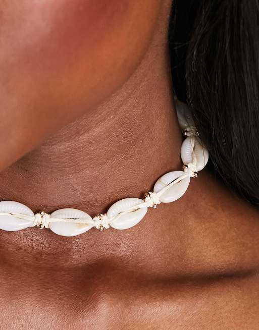 Shell hot sale choker topshop