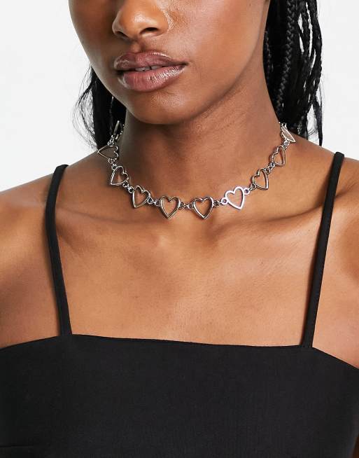 Choker with a on sale heart