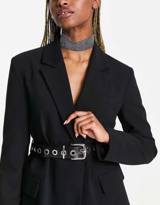 Wide choker necklace discount