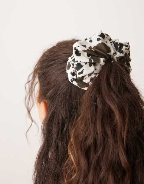 ASOS DESIGN - Chouchou à imprimé vache - view 1