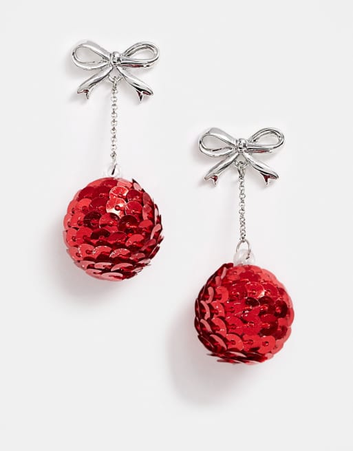 Christmas on sale drop earrings