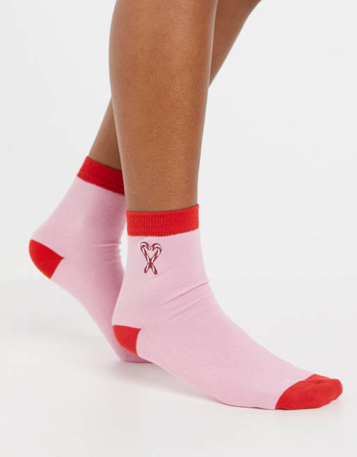 Pink best sale jordan socks