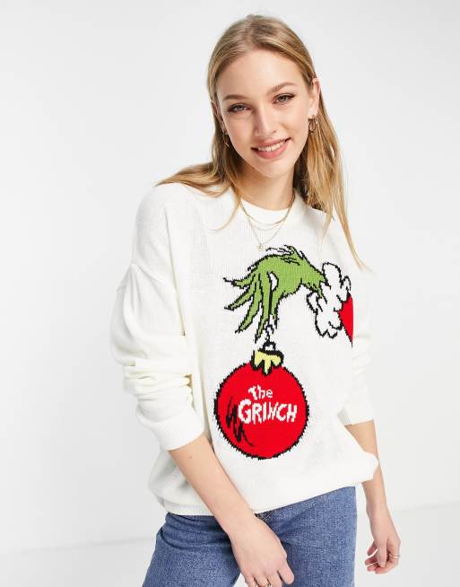 Girls shop grinch jumper