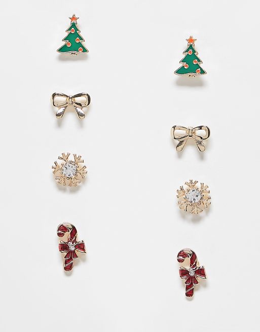 Novelty christmas earrings discount