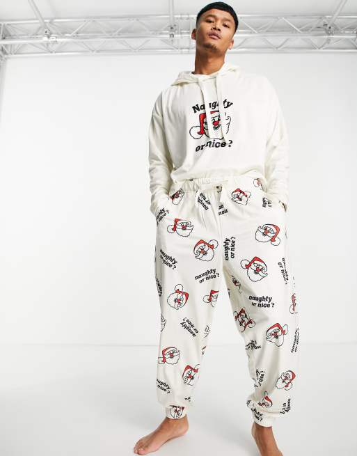 Asos his and cheap hers christmas pyjamas