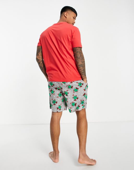 Asos mens pyjama discount shorts