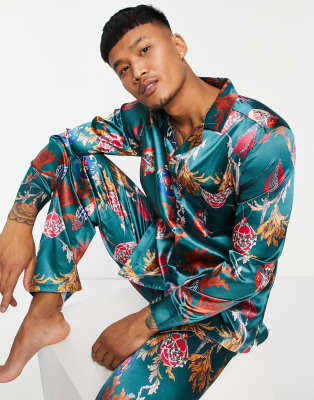 Asos mens 2024 christmas pyjamas