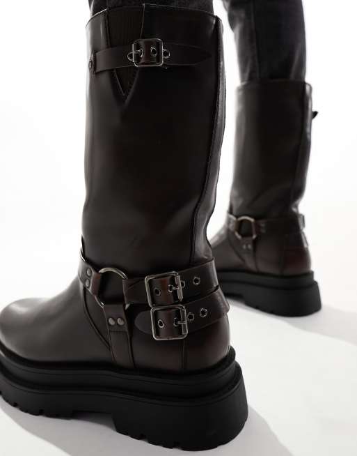 Asos buckle ankle boots clearance
