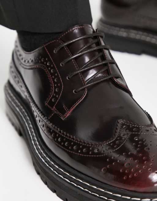 Asos hot sale black brogues