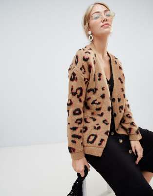 leopard cardigan