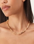 [ASOS DESIGN] ASOS DESIGN chunky chain necklace in gold tone No Size GOLD