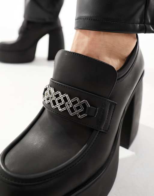 Asos platform loafers shop